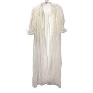 Nan Flower Vintage Sheer Robe